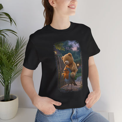 Rosi Rotkehlchen & der Riesen-Teddy Premium T-Shirt
