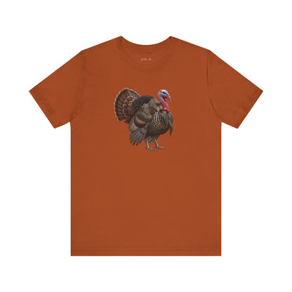 Thanksgiving Turkey T-Shirt | Wild Turkey Bird Art Tee | Fall & Autumn Apparel