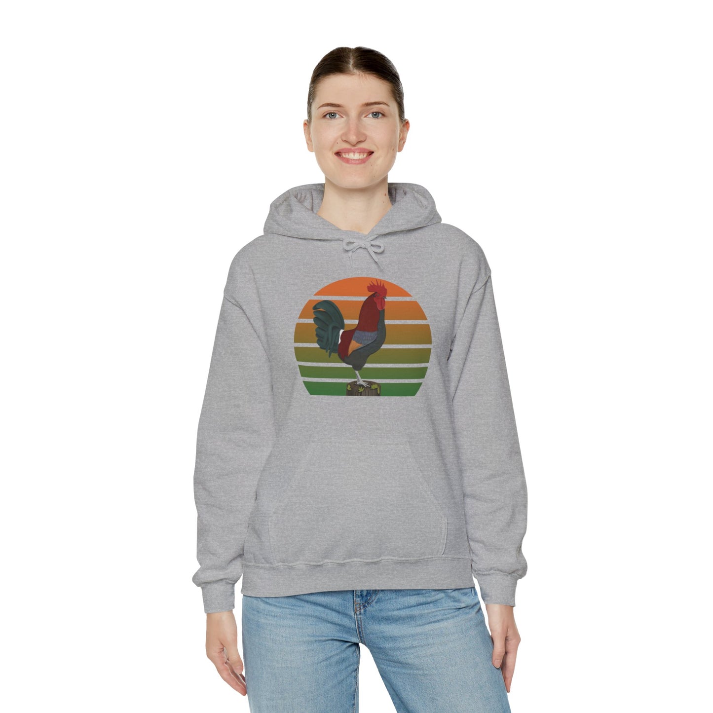 Rooster Bird Hoodie