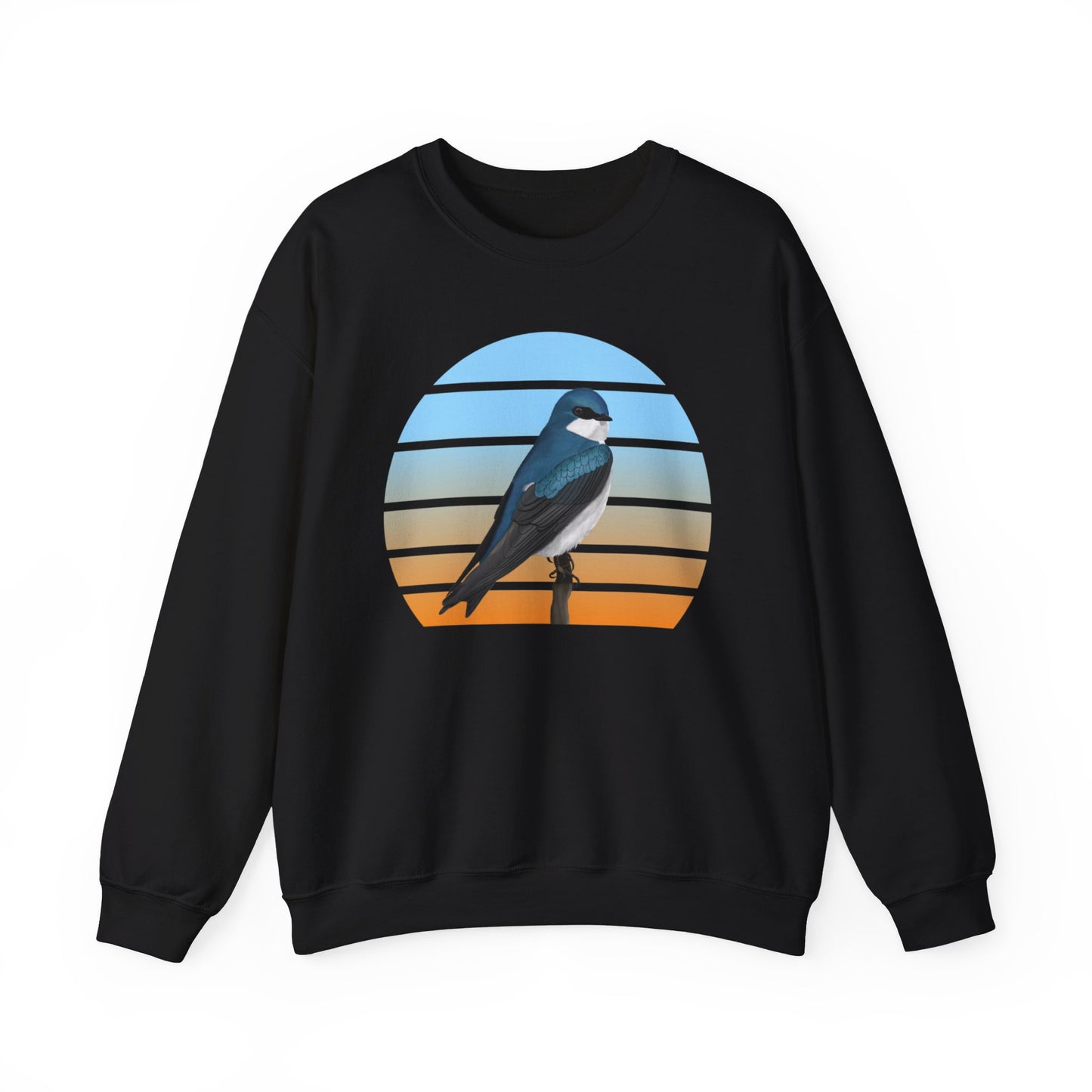 Tree Swallow Birdlover Ornithologist Bird Sweatshirt