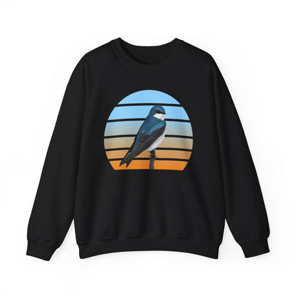 Tree Swallow Birdlover Ornithologist Bird Sweatshirt