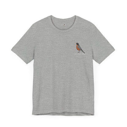 American Robin Birding Birdwatching Bird T-Shirt