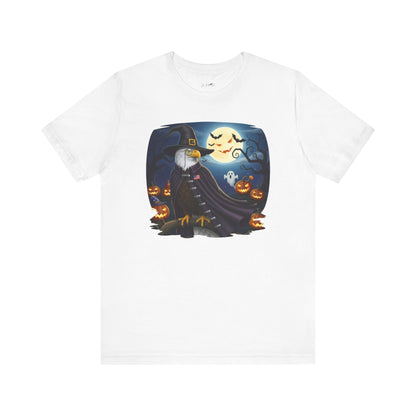 Bald Eagle Halloween Bird T-Shirt - Spooky Full Moon Halloween Costume for Bird Lovers