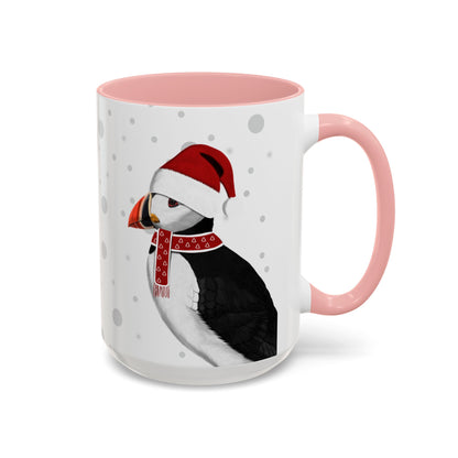 Puffin Christmas Bird Coffee Mug