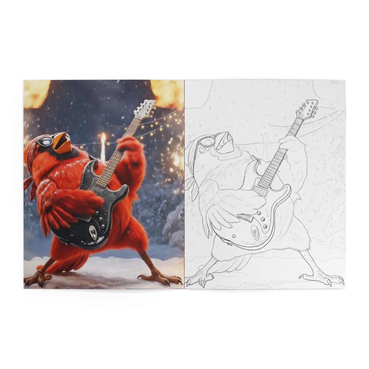 The Chordinal - Life of a Rockstar - Coloring Book