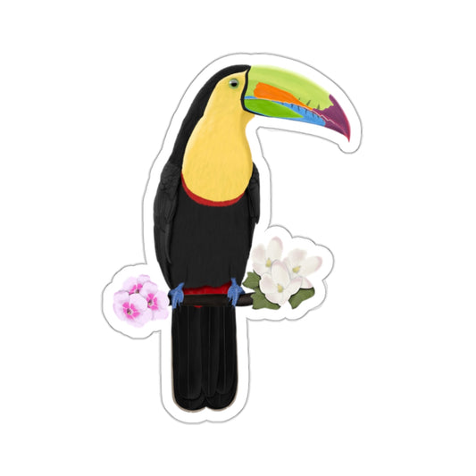 Keel-Billed Toucan Bird Sticker