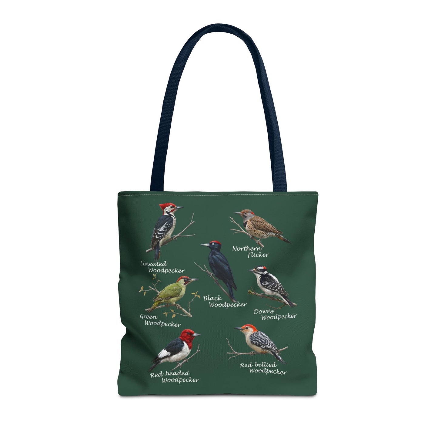 Woodpecker Bags on Accessories background