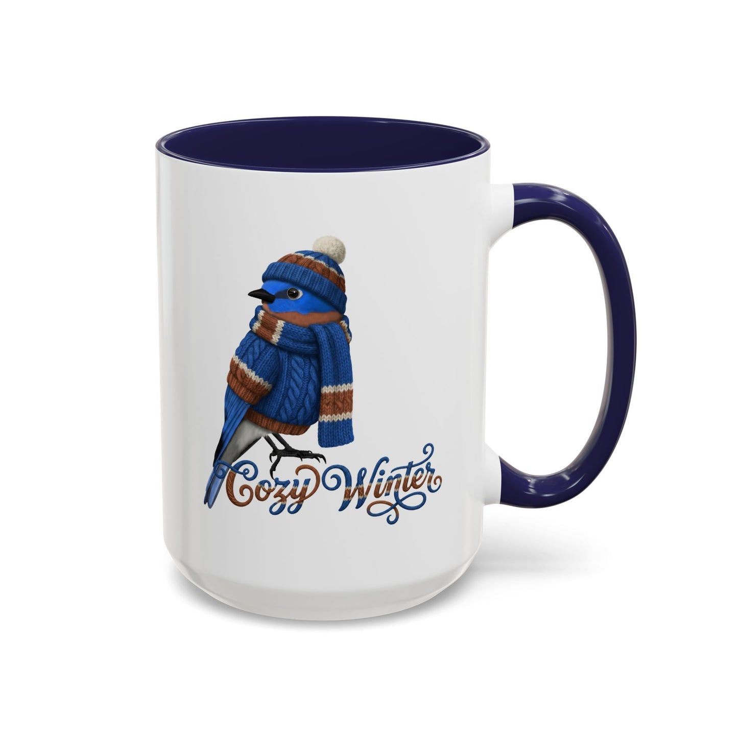 ブルーバード セラミックバードコーヒーマグ – バードウォッチャーへのカスタムギフト