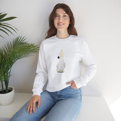 Cockatoo Bird Watcher Biologist Crewneck Sweatshirt