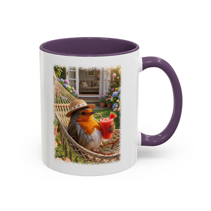 Robin Rosi Hammock and Smoothie Mug for Bird Lovers