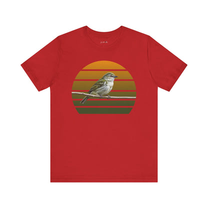 Red-Eyed Vireo T-Shirt | Unisex Retail Fit Bird Lover Tee | Wildlife Birder Gift
