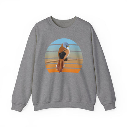 Bearded Reedling Birdlover Ornithologist Bird Sweatshirt