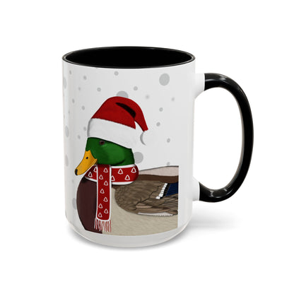 Mallard Christmas Bird Coffee Mug