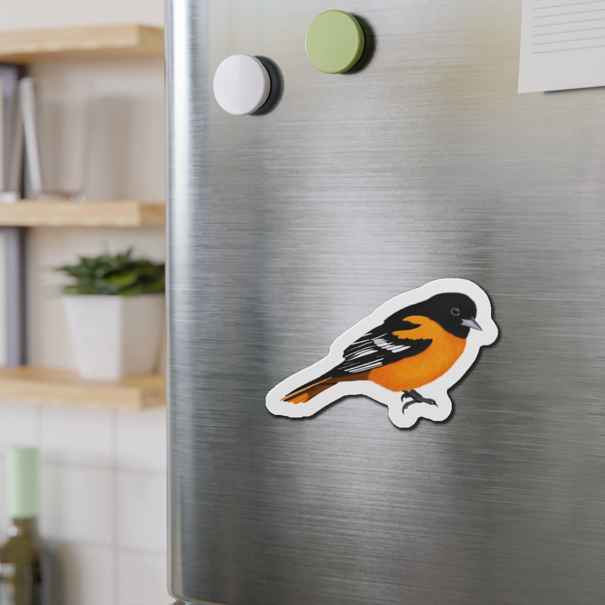 Baltimore Oriole Bird Magnet