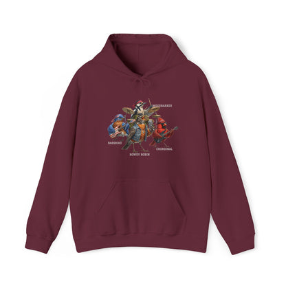 The Backyard Birds Official Band Hoodie – The Great Migration Tour (Front & Back Print)