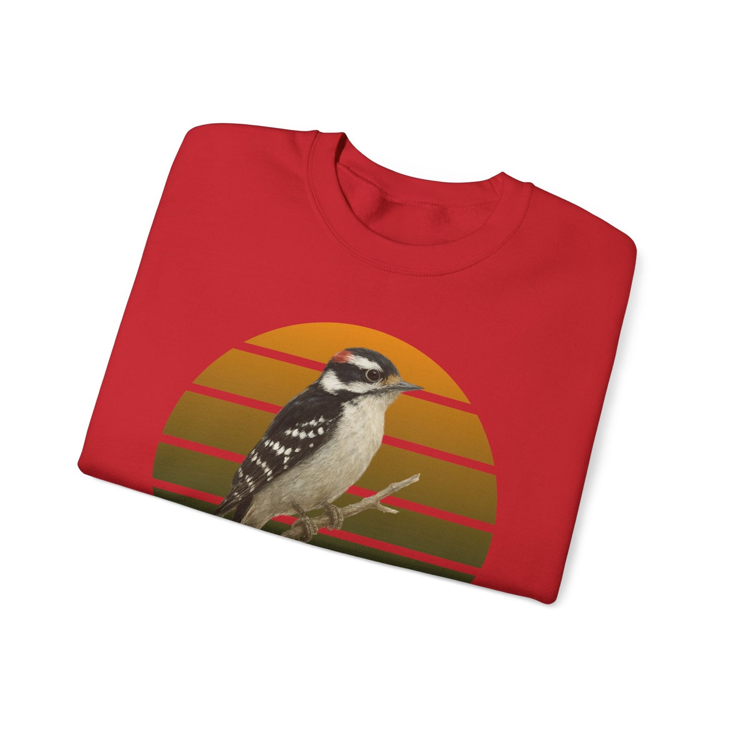 Downy Woodpecker Bird Lover & Bird Watching Bird Sweatshirt