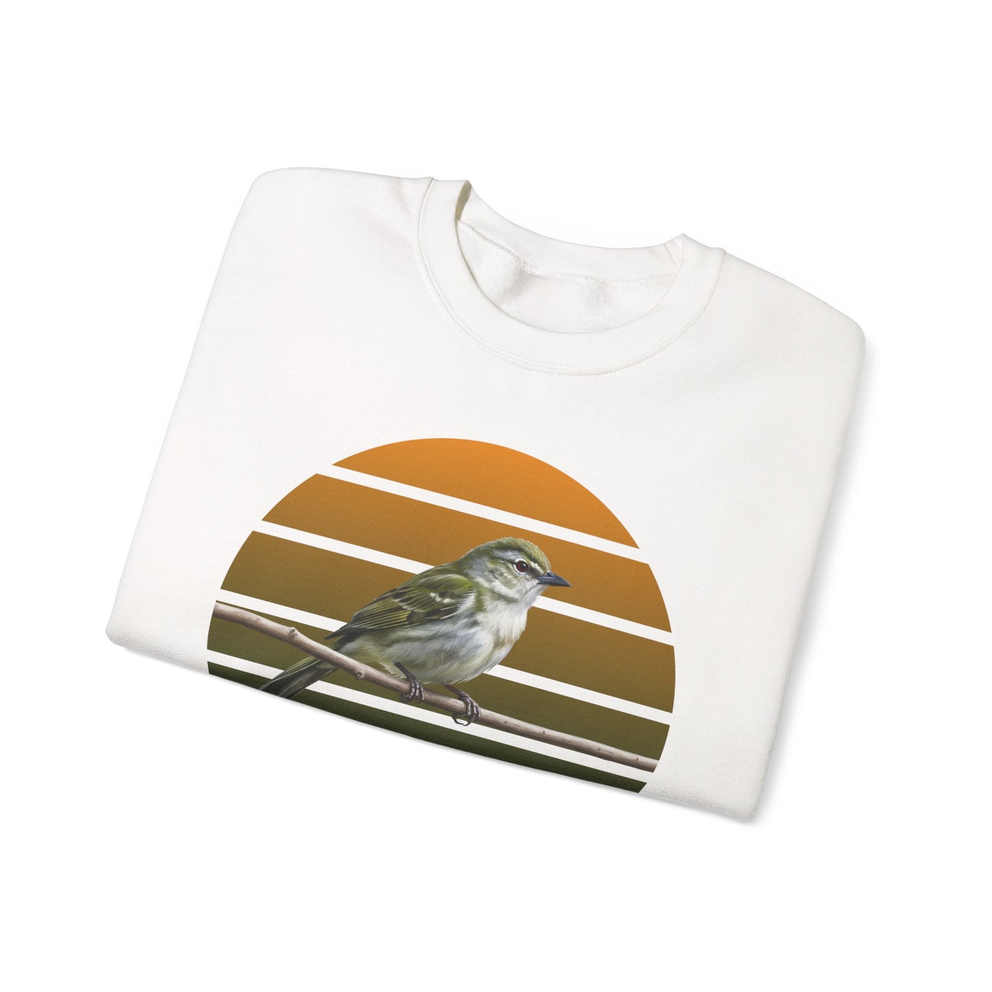 Red-Eyed Vireo Sweatshirt | Songbird Crewneck | Unique Birder Gift | Unisex Wildlife Pullover