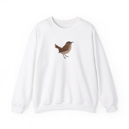 Wren Bird Watcher Biologist Crewneck Sweatshirt