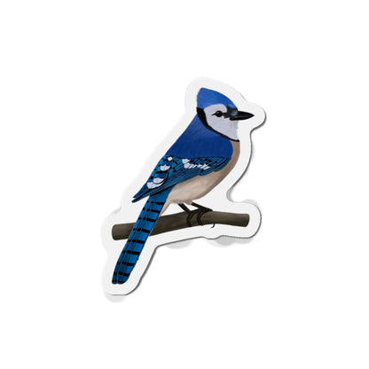 Blue Jay Bird Magnet