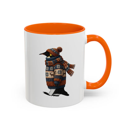 ペンギンの陶器製バードコーヒーマグ – バードウォッチャーへのカスタムギフト