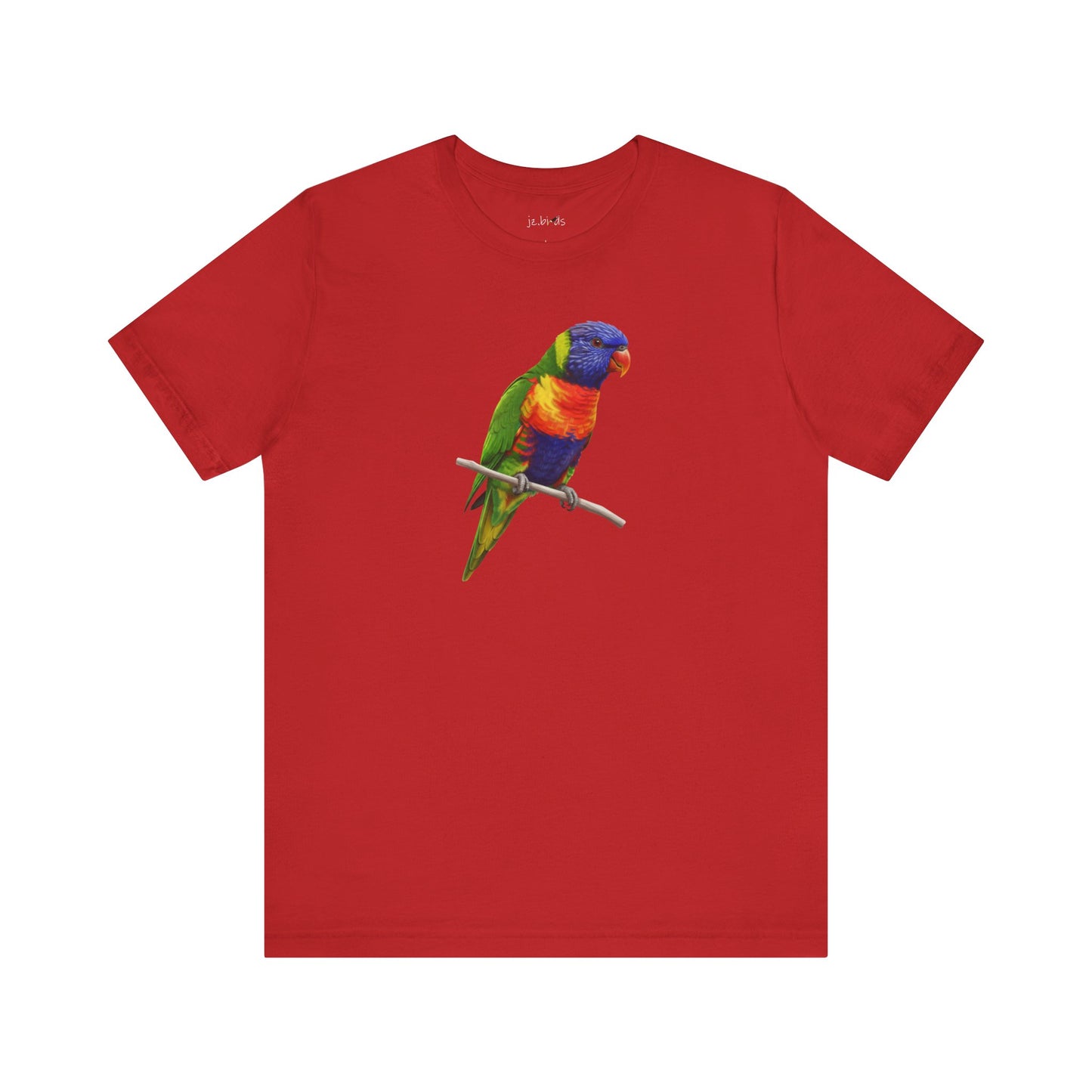 Rainbow Lorikeet T-Shirt | Unisex Bird Lover Tee | Wildlife Birder Gift