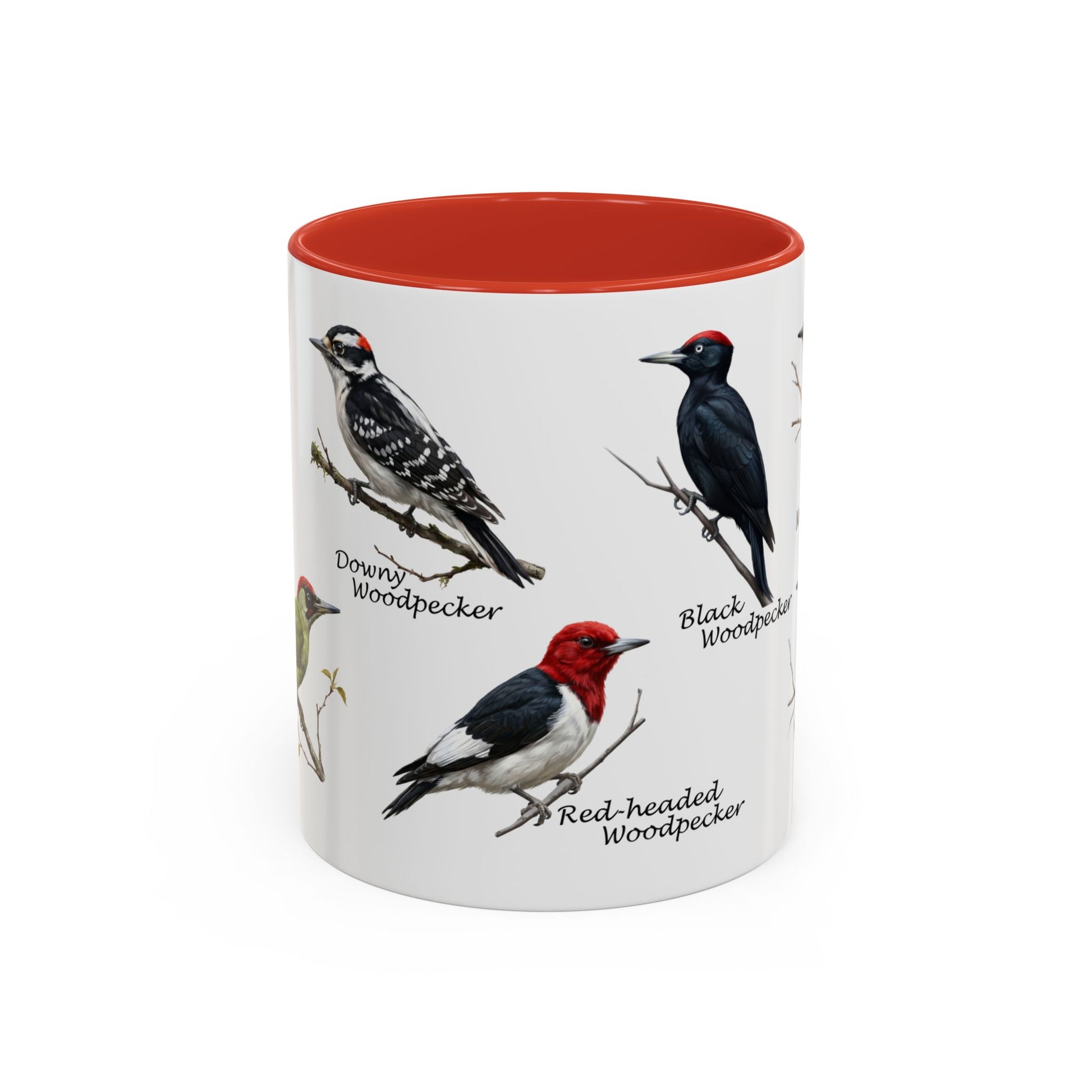 Woodpecker Mug in Black
