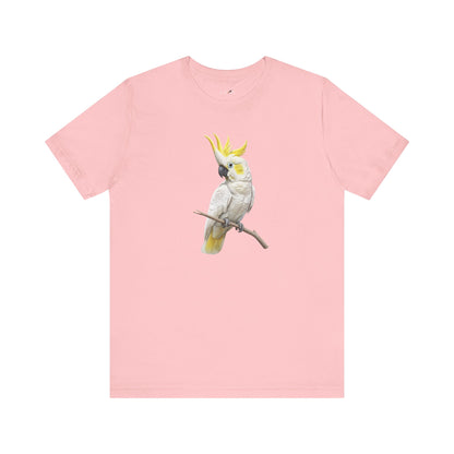 Sulphur-Crested Cockatoo T-Shirt | Unisex Bird Lover Tee | Wildlife Birder Gift
