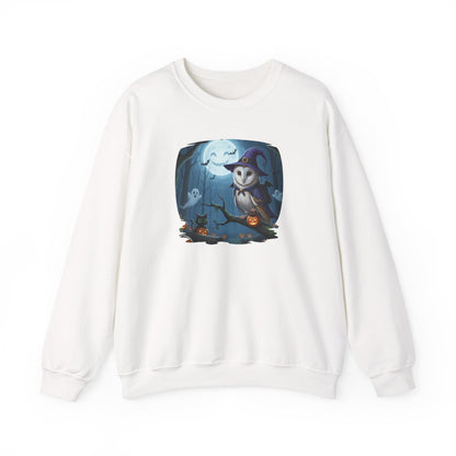 Barn Owl Halloween Bird Sweatshirt - Spooky Halloween Costume for Bird Lovers
