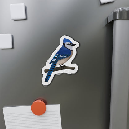 Blue Jay Bird Magnet