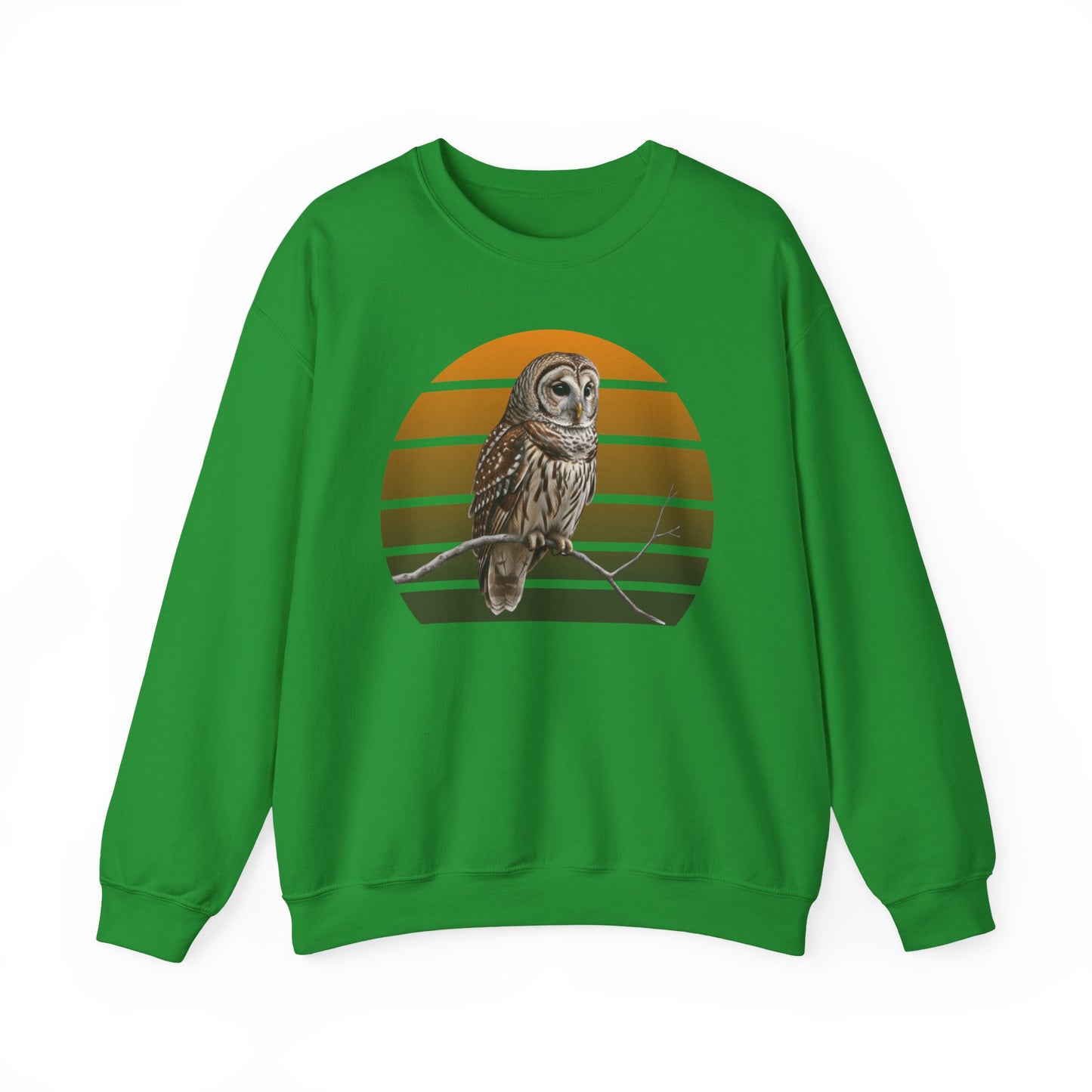 Barred Owl Sweatshirt | Unisex Bird Lover Pullover | Wildlife Birder Gift | Bird Crewneck