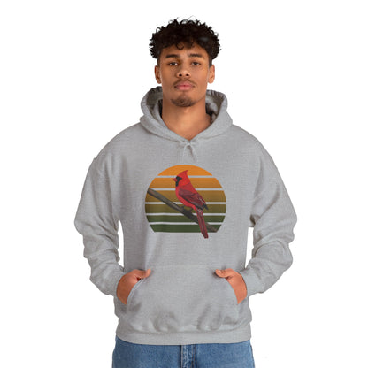 Cardinal Bird Hoodie