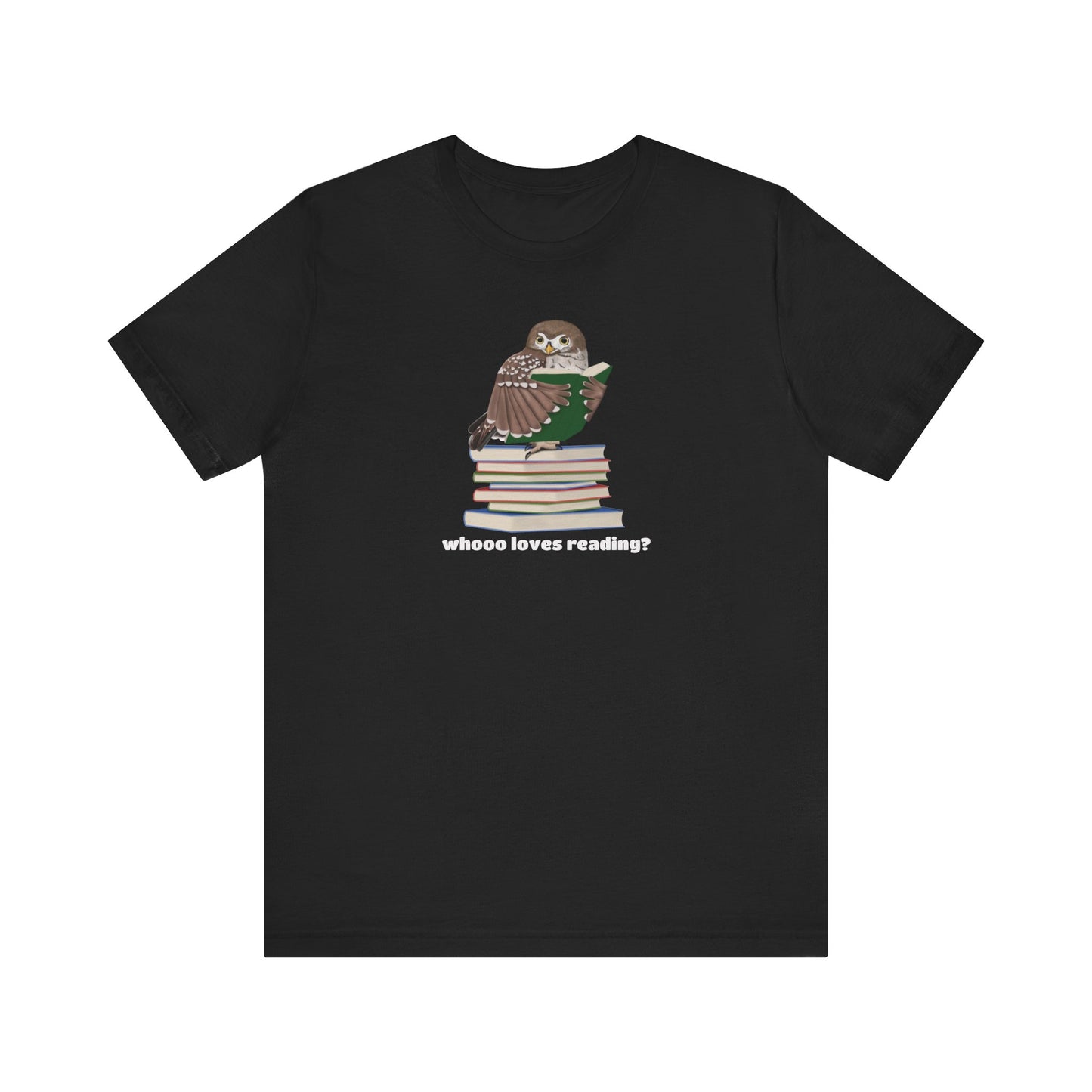 Whooo Loves Reading Owl Teacher Shirt – Cute Librarian & Book Lover Tee