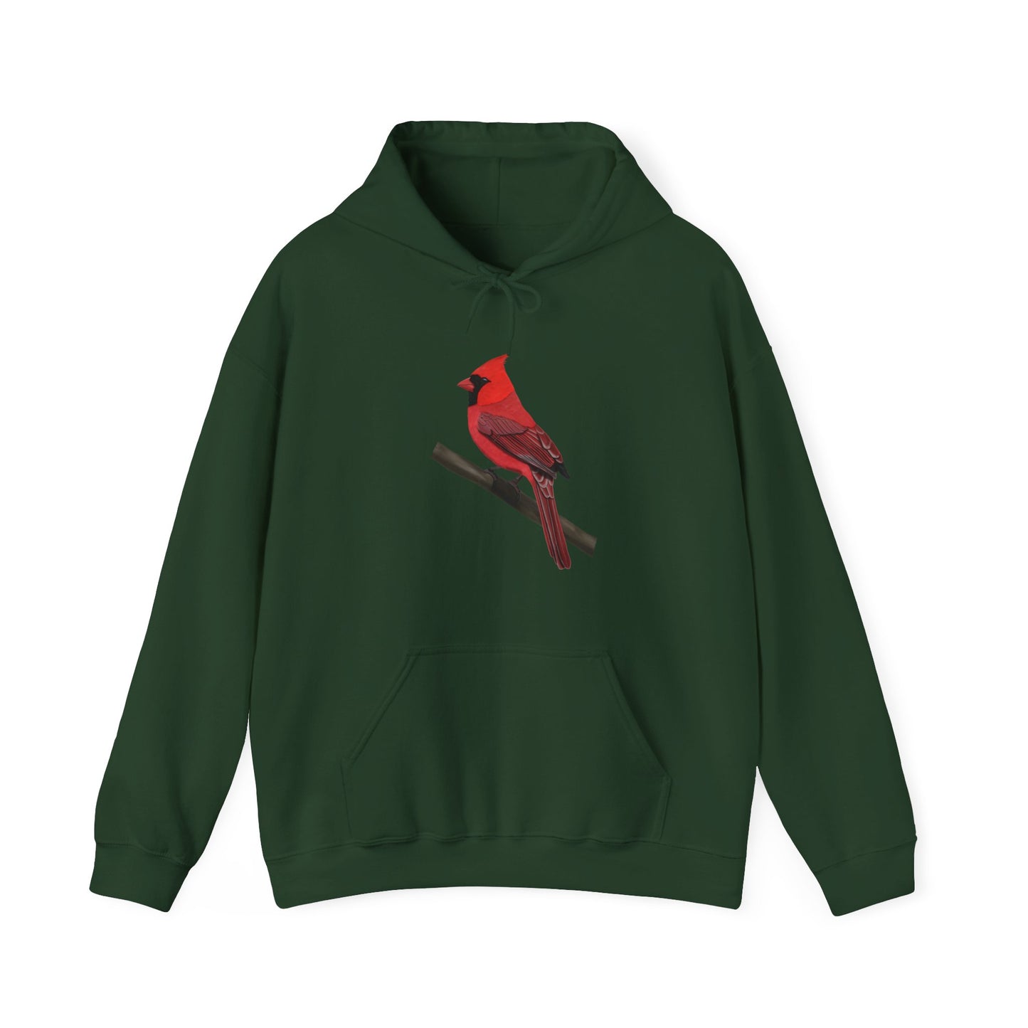 Cardinal Bird Birdwatching Birder Hoodie