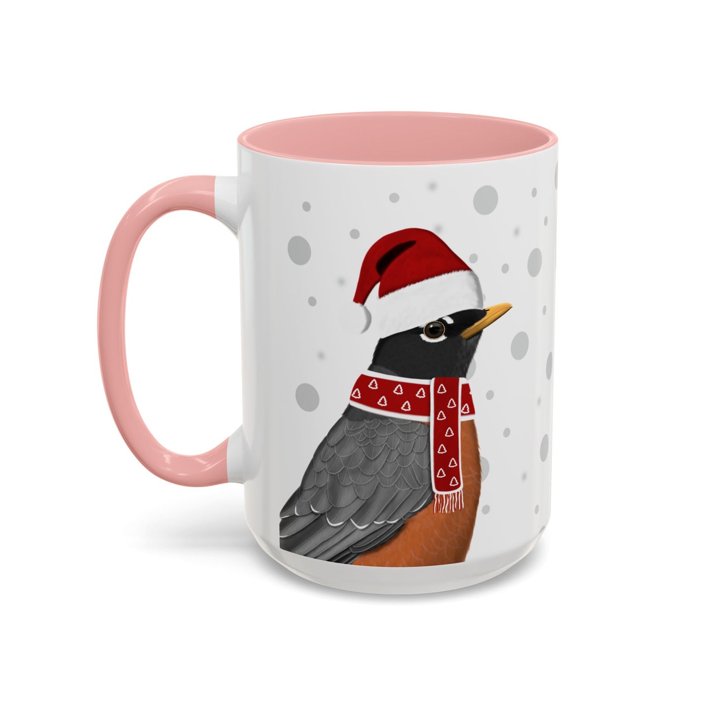 Robin Christmas Bird Coffee Mug