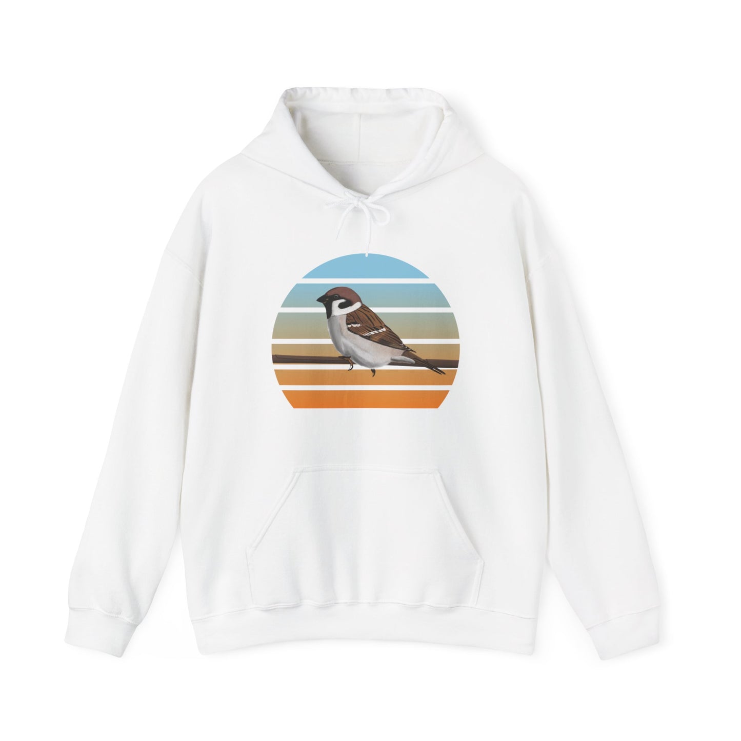 Tree Sparrow Bird Hoodie