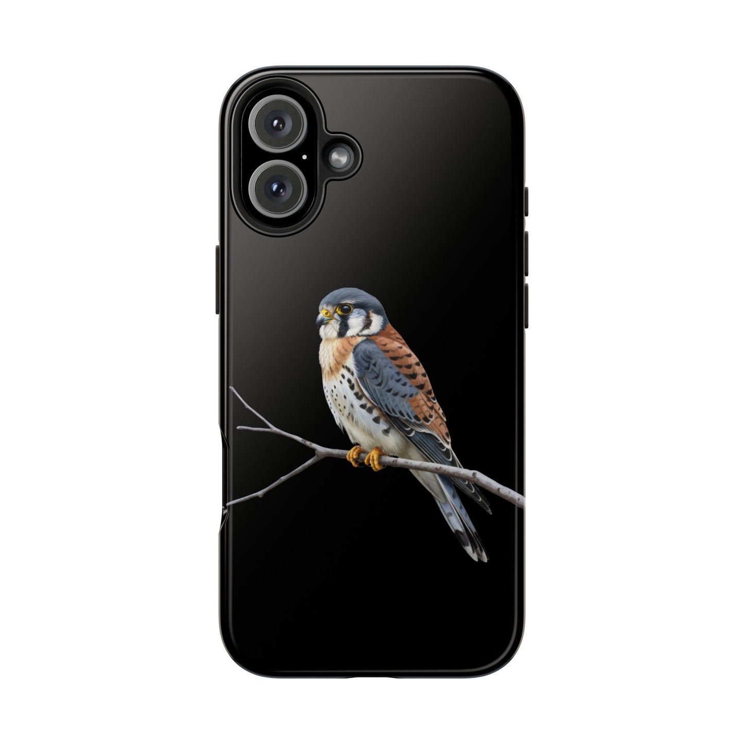 American Kestrel iPhone Case – Premium Tough Phone Cover Black