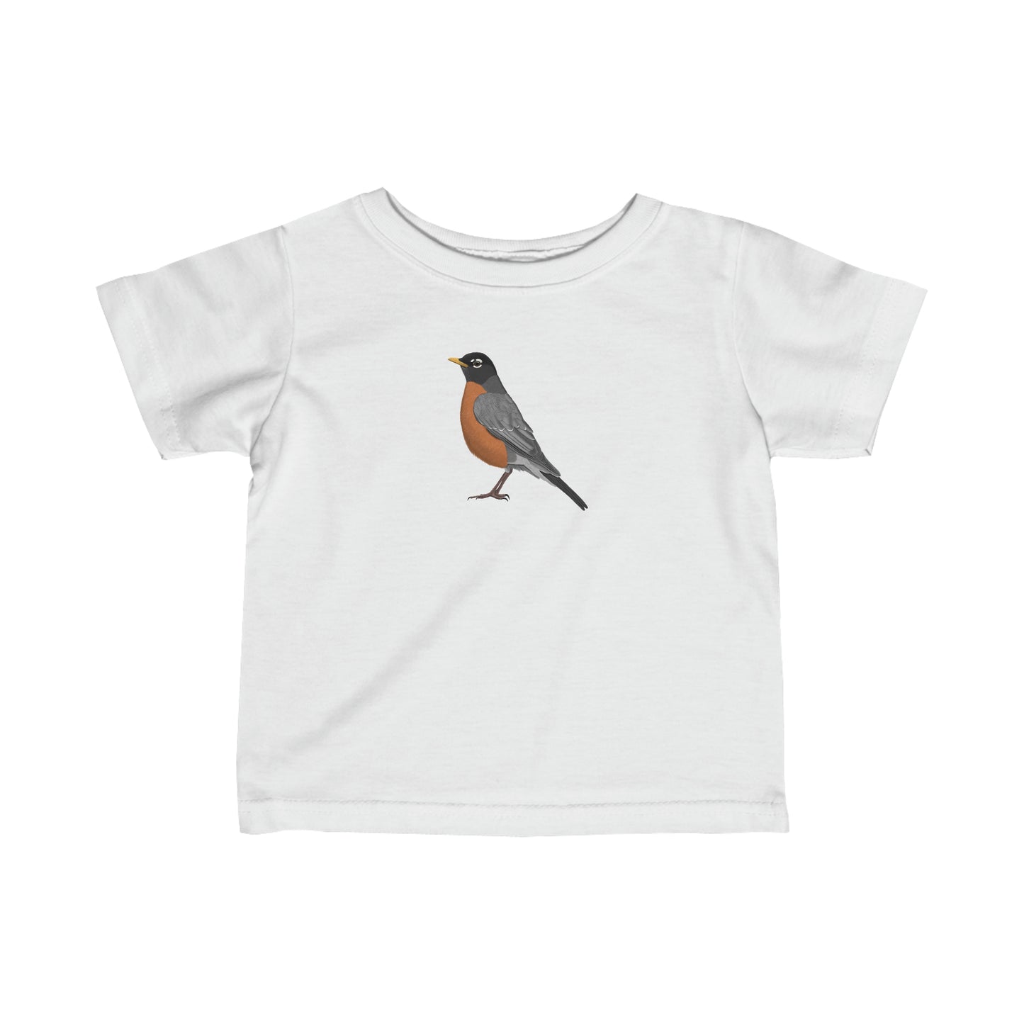 american robin bird toddler t-shirt