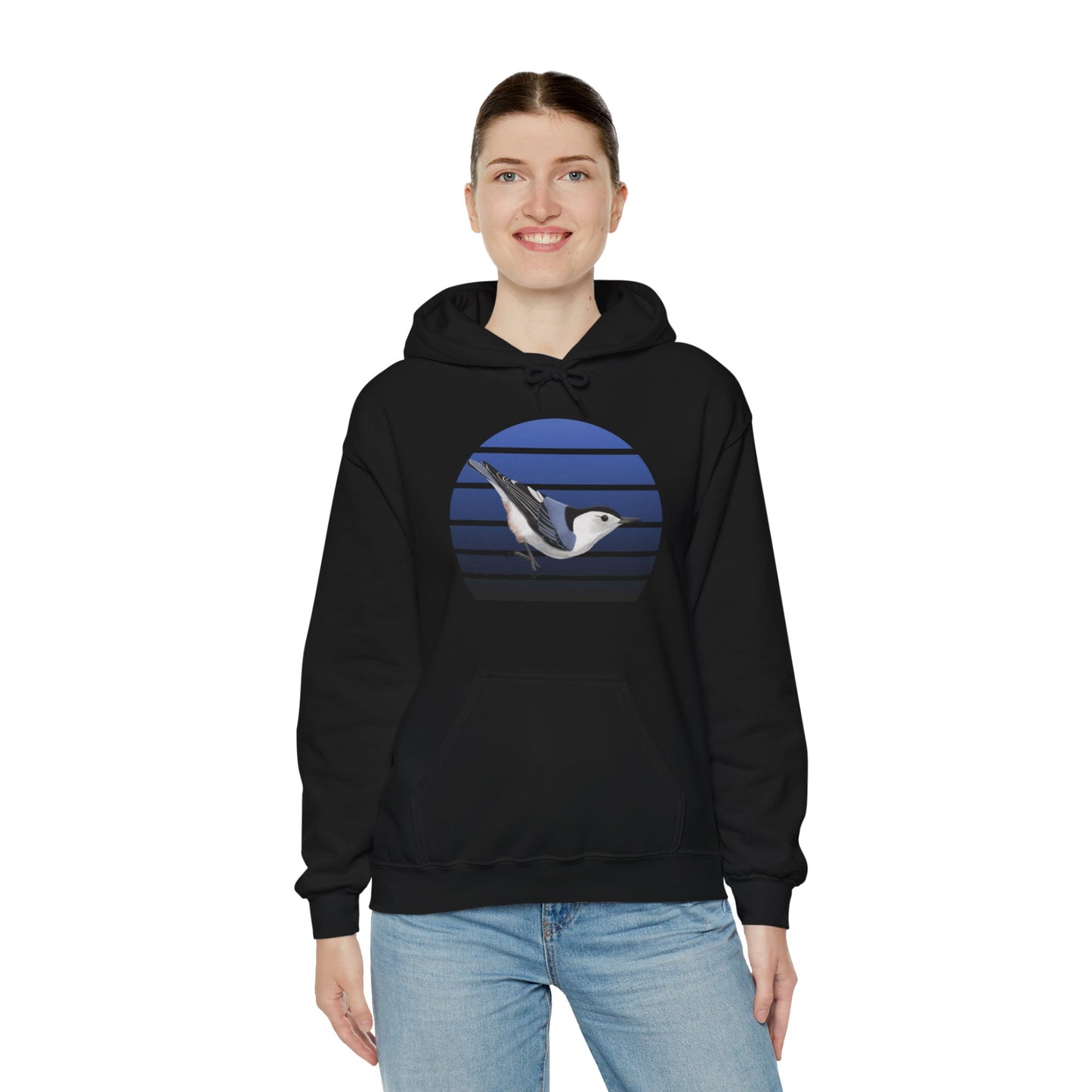 Nuthatch Bird Hoodie