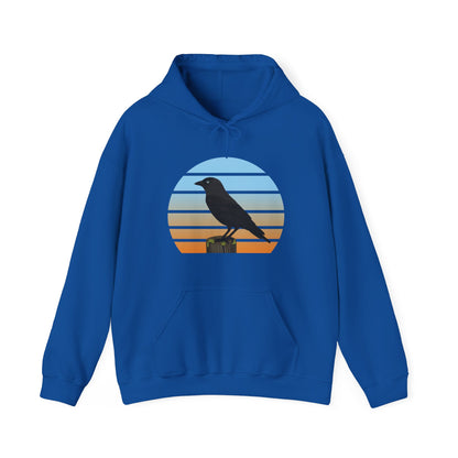 Western Jackdaw Bird Hoodie