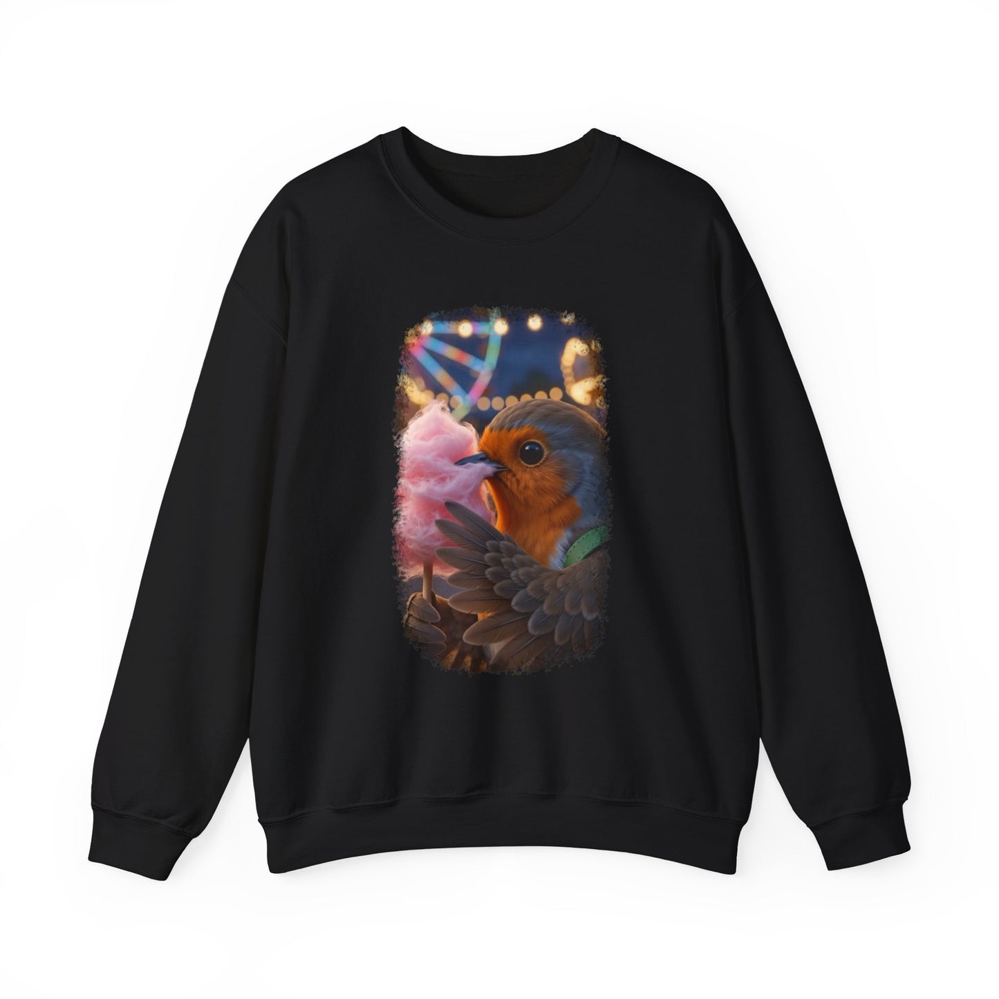 Robin Rosi Pink Cotton Candy Premium Sweatshirt for Bird Lovers