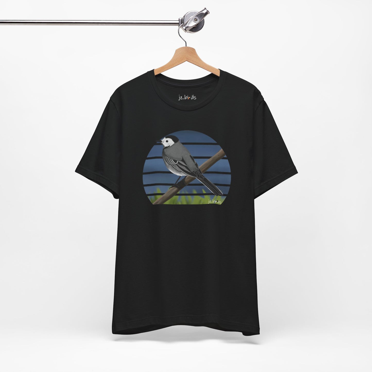 White Wagtail Birdwatcher Bird T-Shirt