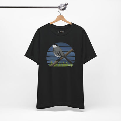 White Wagtail Birdwatcher Bird T-Shirt