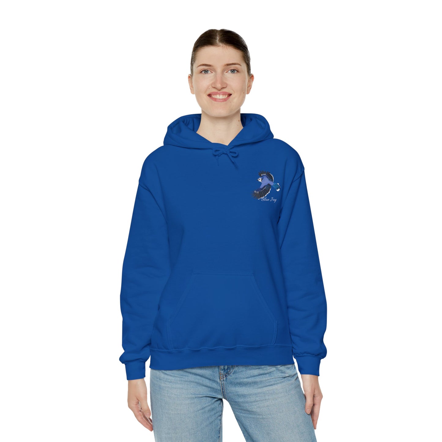 Blue Jay Birding Birdwatching Bird Hoodie