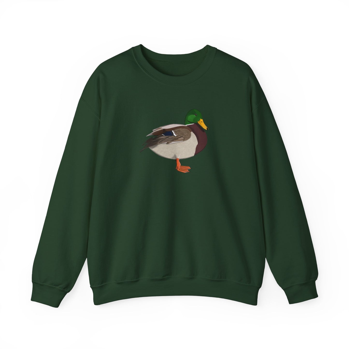 Mallard Bird Watcher Biologist Crewneck Sweatshirt