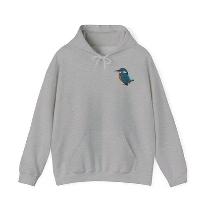 Eisvogel Hoodie - Vogel Kapuzenpullover für Vogelbeobachter & Naturliebhaber mit Vogelmotiv