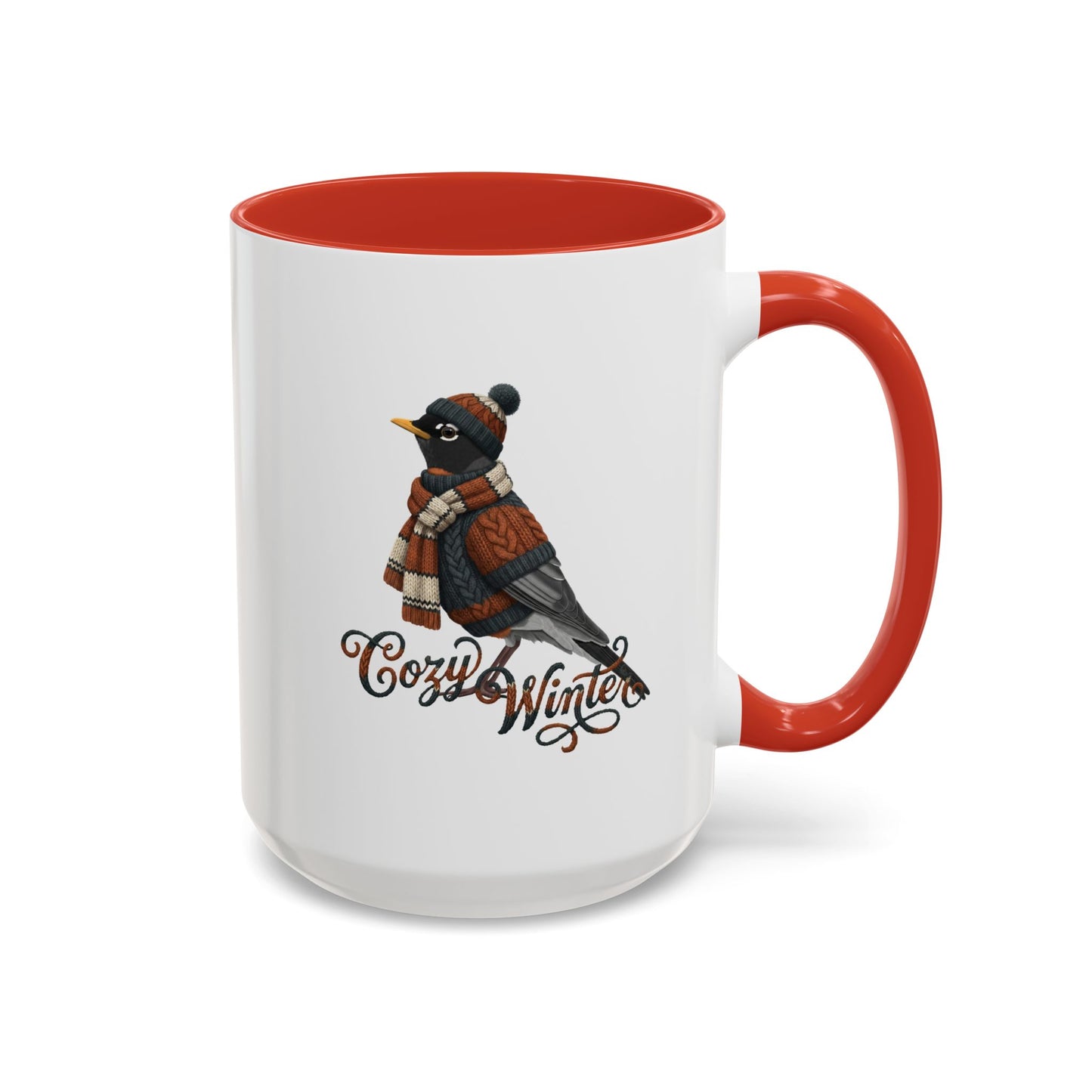 American Robin Ceramic Bird Coffee Mug – Custom Gift for Bird Watchers