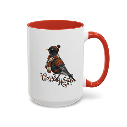 American Robin Ceramic Bird Coffee Mug – Custom Gift for Bird Watchers