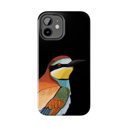 Bee Eater Bird Art Tough Phone Case Black