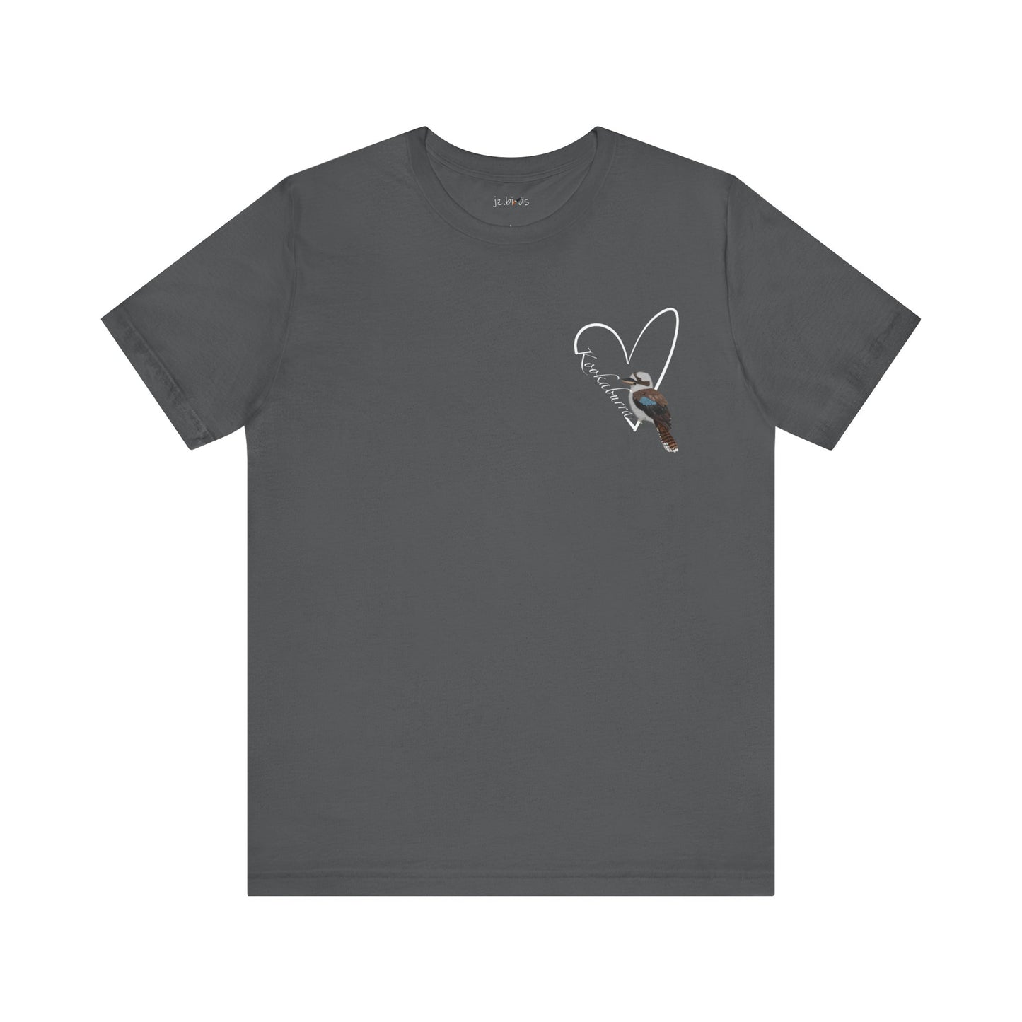 Kookaburra Heart Birdwatcher Bird T-Shirt