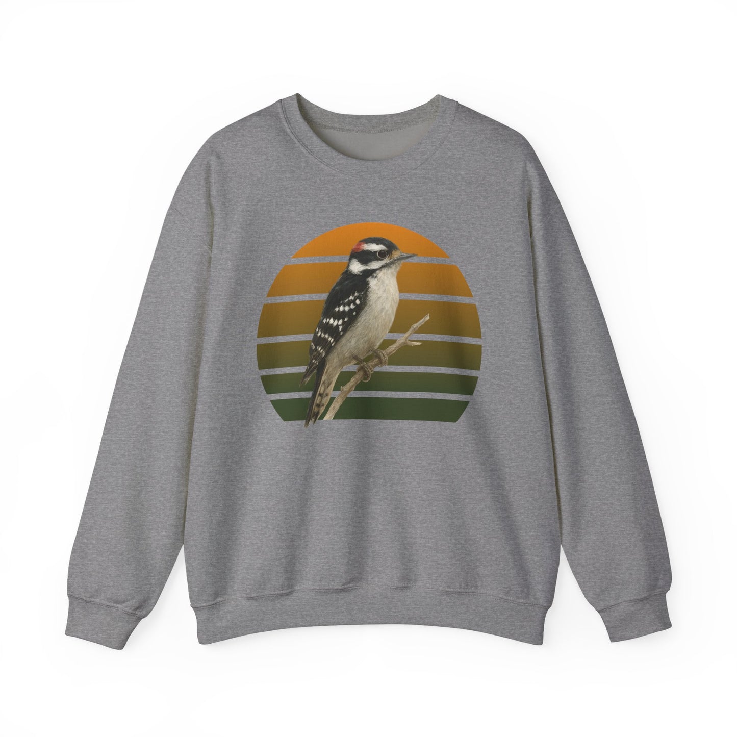 Downy Woodpecker Bird Lover & Bird Watching Bird Sweatshirt